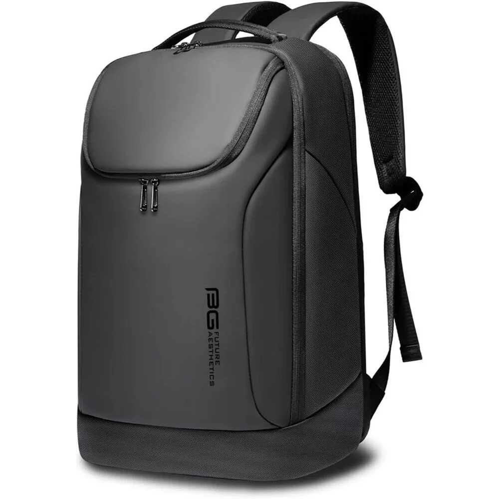 Men's Black(No Charge Port) Business Commute Durable Waterproof Backpack Travel